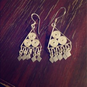Sterling silver earrings